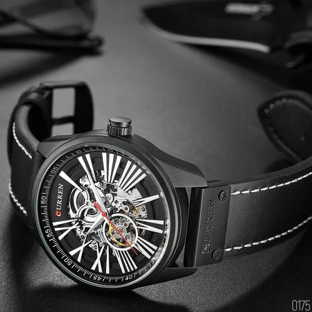 Наручний годинник Curren 8299 All Black (2432) - фото 5 Наручний годинник Curren 8299 All Black (2432) - фото 5