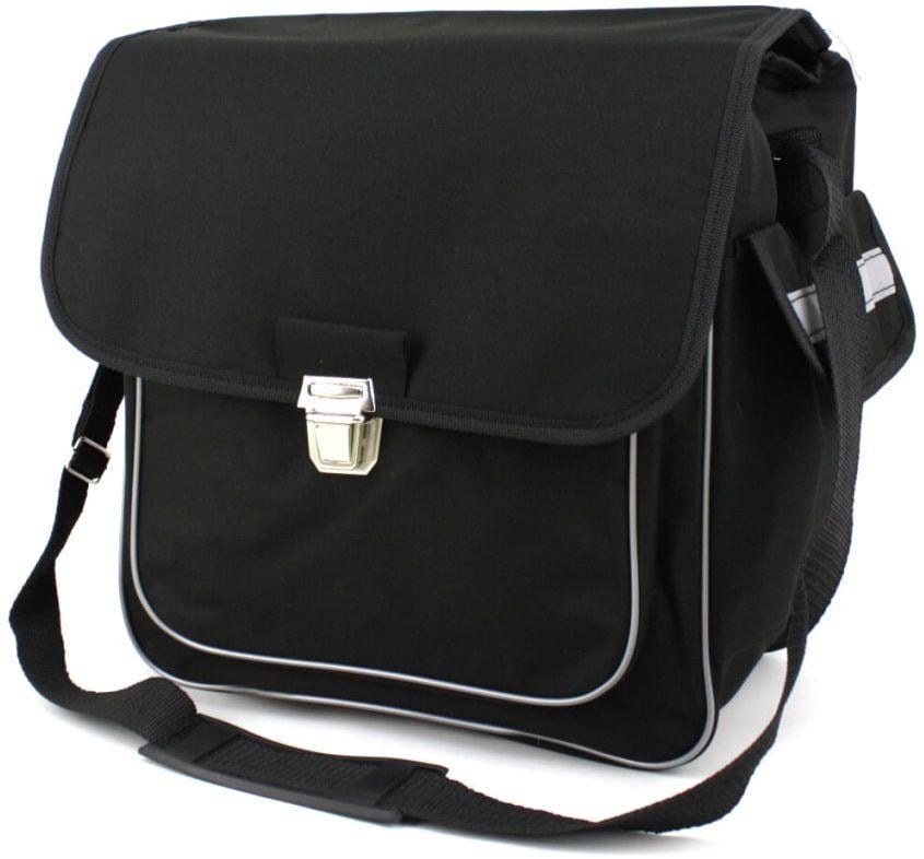 Сумка листоноша Wallaby 855 чоловіча текстильна Чорний