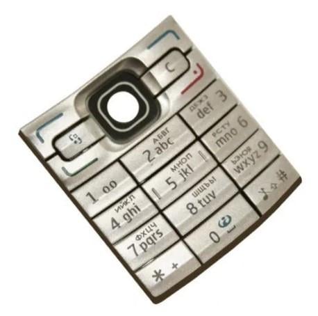 Клавиатура Nokia E50 Silver (000015266)