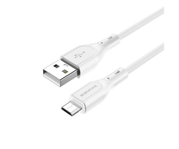 Кабель Data Borofone BX66 Wide way USB-Micro-USB 2,4A 1 м White (066974443382433) Кабель Data Borofone BX66 Wide way USB-Micro-USB 2,4A 1 м White (066974443382433)