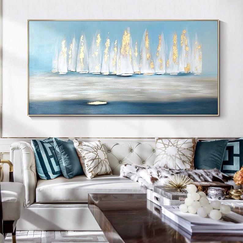 Картина на полотні ArtSale Морський пейзаж 50х100 см more0022