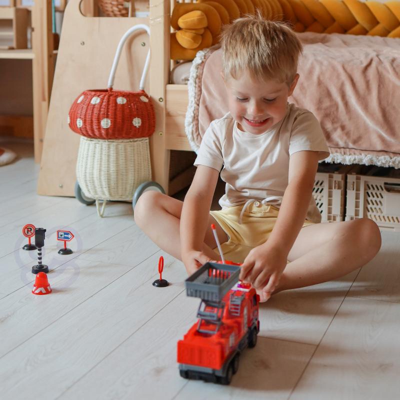 Пожарная машина Woopie с подъемником и дистанционным управлением - фото 6