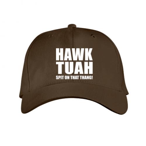 Кепка "HAWK TUAH. Spit on that thang!" Шоколадный (18024022-12-205132)