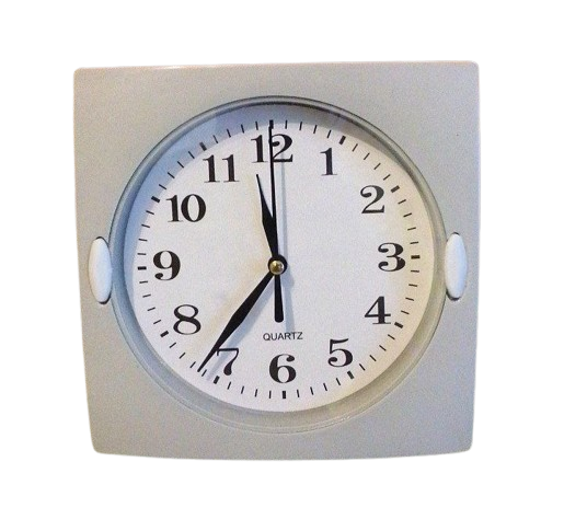 Часы настенные Clock квадрат 17,5х17,5 см Серый (3144)