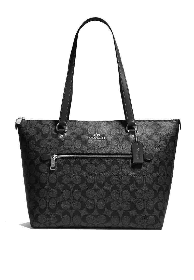 Женская сумка Coach Gallery Tote Signature Black (CH-797262) Женская сумка Coach Gallery Tote Signature Black (CH-797262)