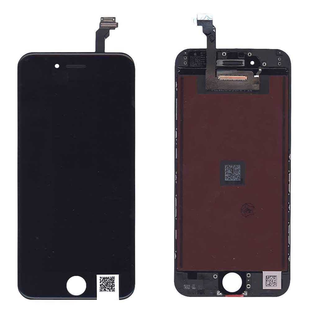Матрица с тачскрином для телефона Apple iPhone 6 Черный