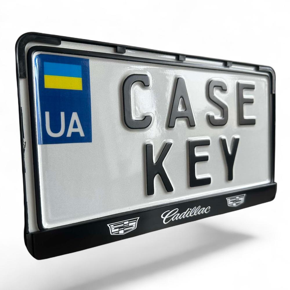 Авторамка США с лакированной печатью Cadillac (cdramkausa1)
