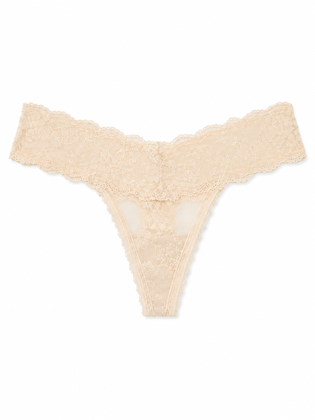 Трусики кружевные Victoria's Secret The Lacie Lace Thong Panty M Бежевый (26694045) Трусики кружевные Victoria's Secret The Lacie Lace Thong Panty M Бежевый (26694045)