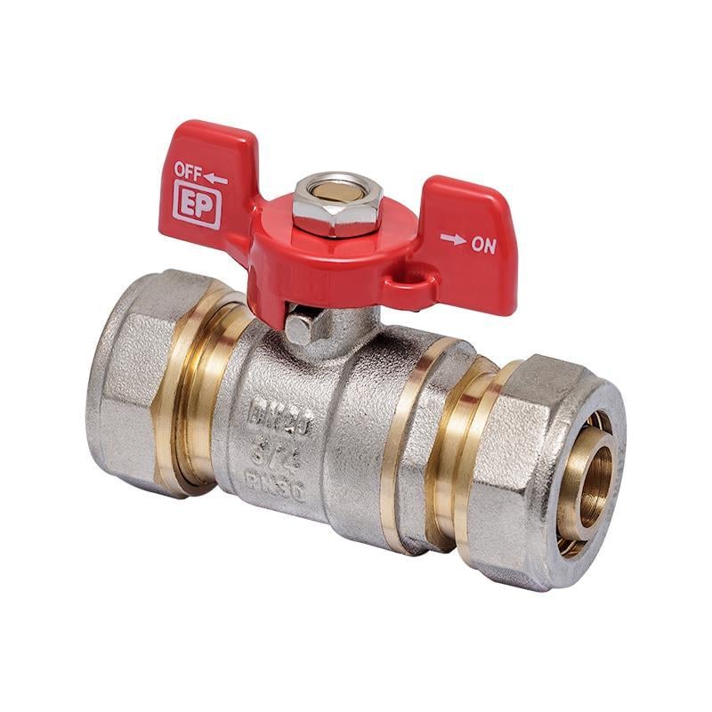 Кран шаровой Europroduct EP.500 Wing 20x20 мм вода (OL-EP6037)