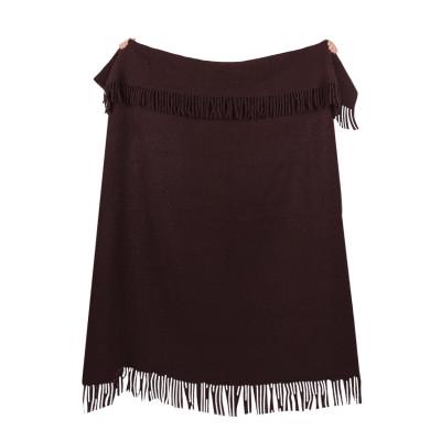 Плед букле 140х200 см Каштановий - фото 3