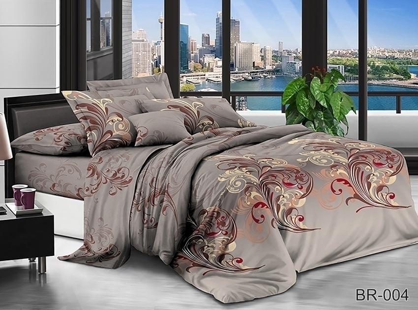 Комплект постельного белья TAGtekstil евро наволочки 50x70 см (BR004)