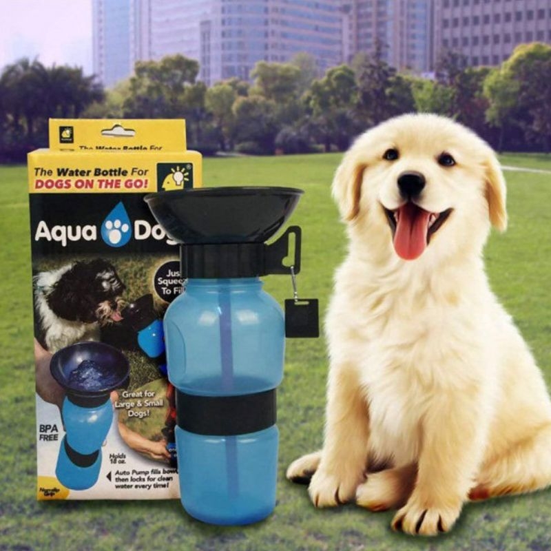 Поилка для собак Aqua Dog FS-97 Blue дорожная 550 мл (tf7453) - фото 6 Поилка для собак Aqua Dog FS-97 Blue дорожная 550 мл (tf7453) - фото 6