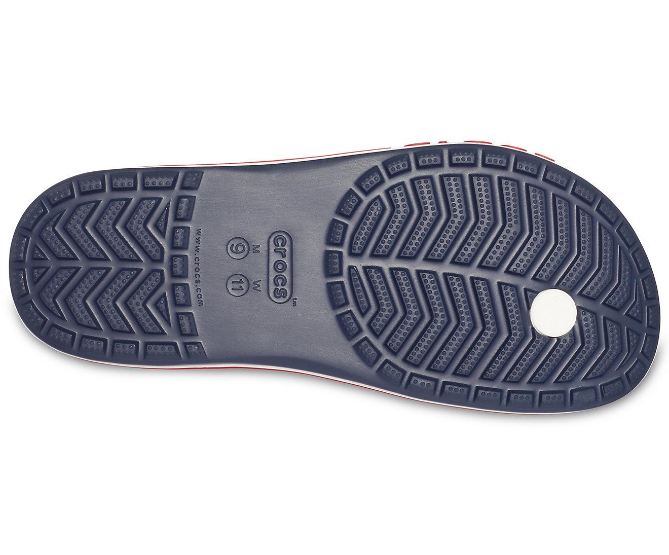 Вьетнамки Crocs Bayaband Flip M8W10 р. 40 26 см Navy/Pepper (205393-W) - фото 5