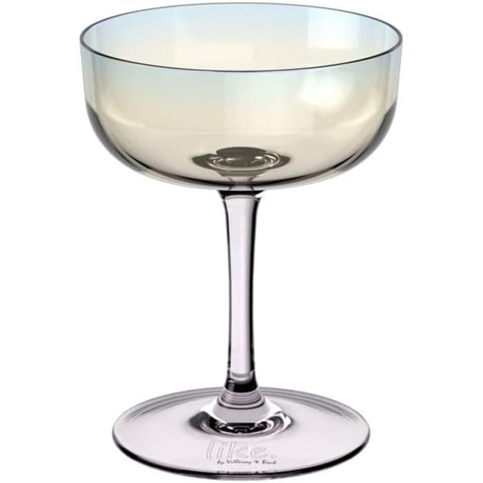 Набір келихів для шампанського Villeroy & Boch Like Glass 120 мл 2 шт. Різнокольоровий