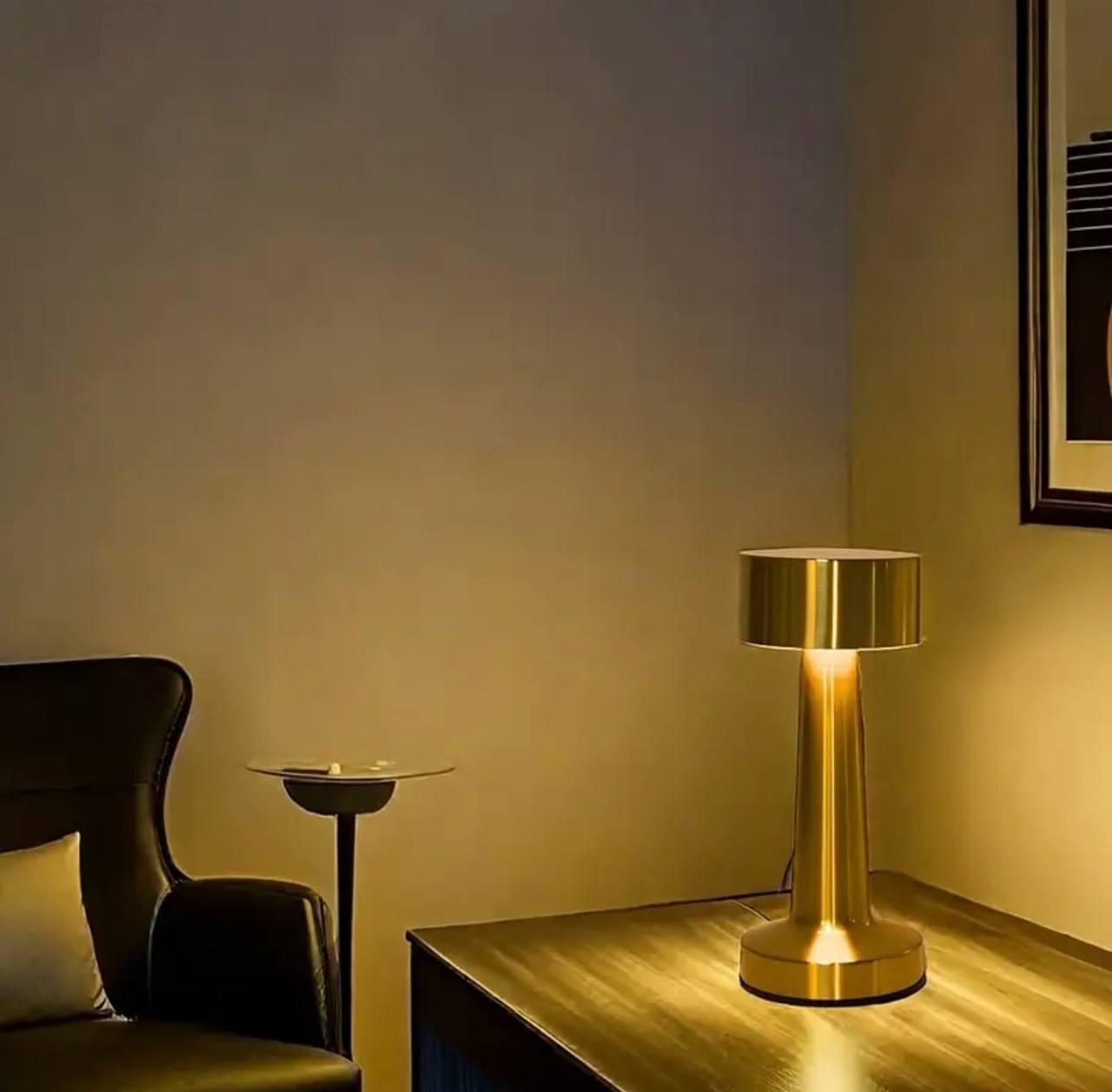 Настольная лампа аккумуляторная Zilini 010 Золотой (23885426) - фото 5 Настольная лампа аккумуляторная Zilini 010 Золотой (23885426) - фото 5