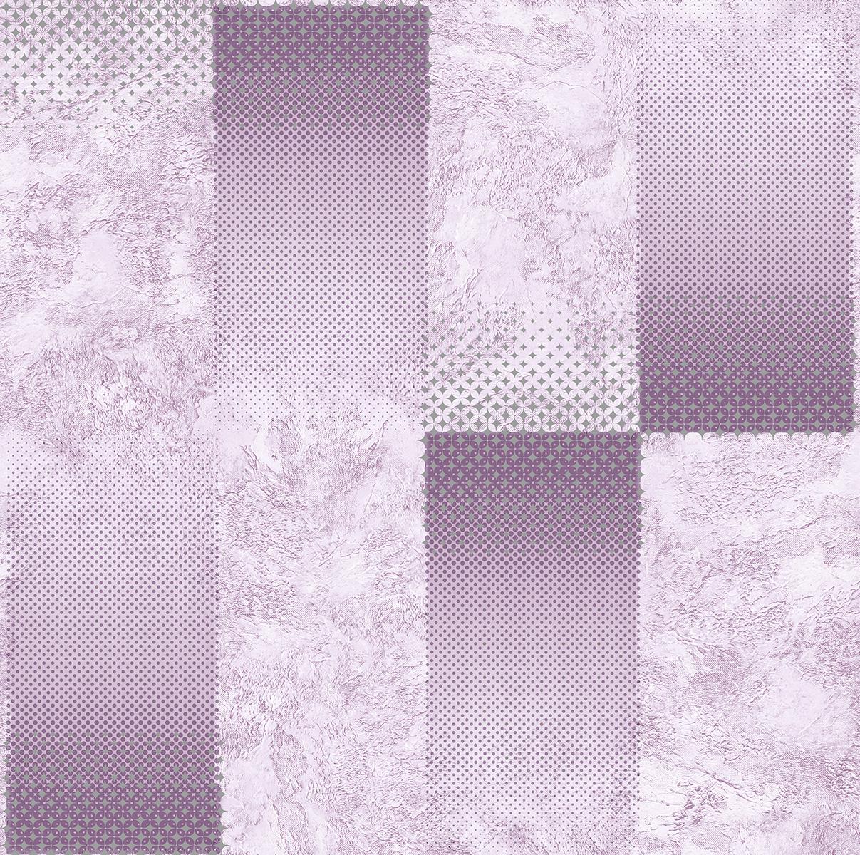 Обои бумажные Континент Грато Сиреневый (1509)