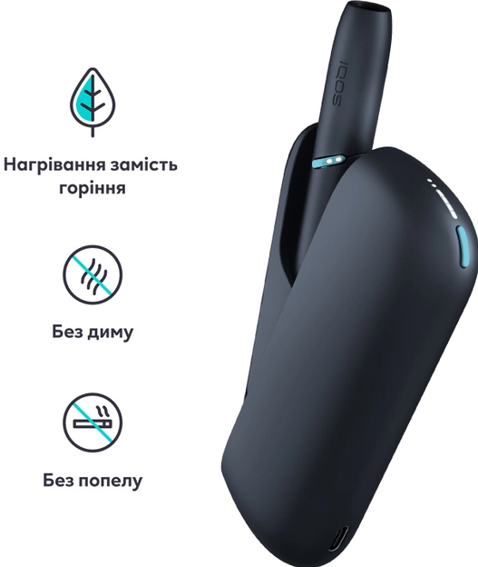 Система нагрева стиков IQOS Originals duo Графитовий - фото 3