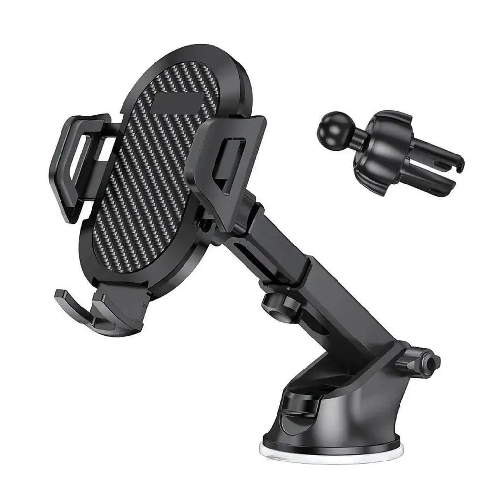 Держатель для телефона в авто Mobile Phone Holder на присоске Черный (1010425-Black)