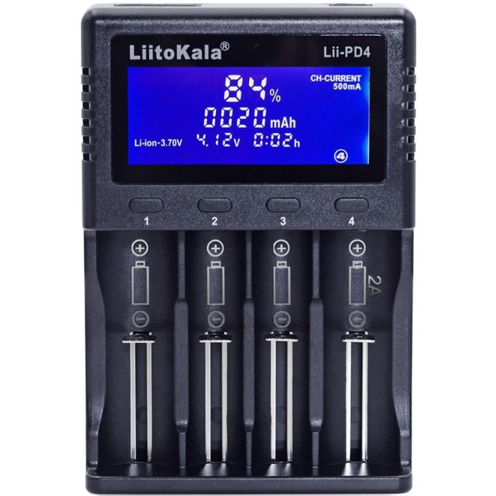Зарядное устройство LiitoKala Lii-PD4+car EU charger (23788690) Зарядное устройство LiitoKala Lii-PD4+car EU charger (23788690)