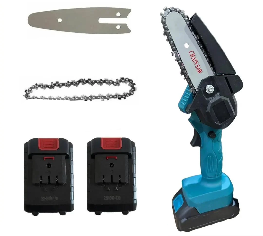 Аккумуляторная цепная пила Supretto с двумя аккумуляторами в кейсе (SUPR945)