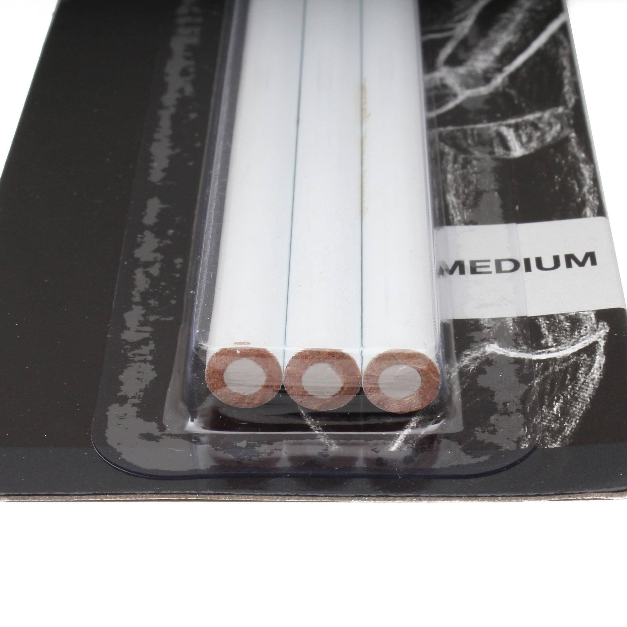 Олівці пастельні Worison Набір 3 шт. Білий (W-3WP) - фото 3 Олівці пастельні Worison Набір 3 шт. Білий (W-3WP) - фото 3