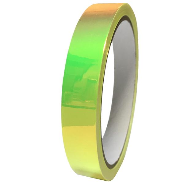 Обмотка обруча Tuloni Holographic Tape 1,5 см х 33 м Лайм (6936116102866)