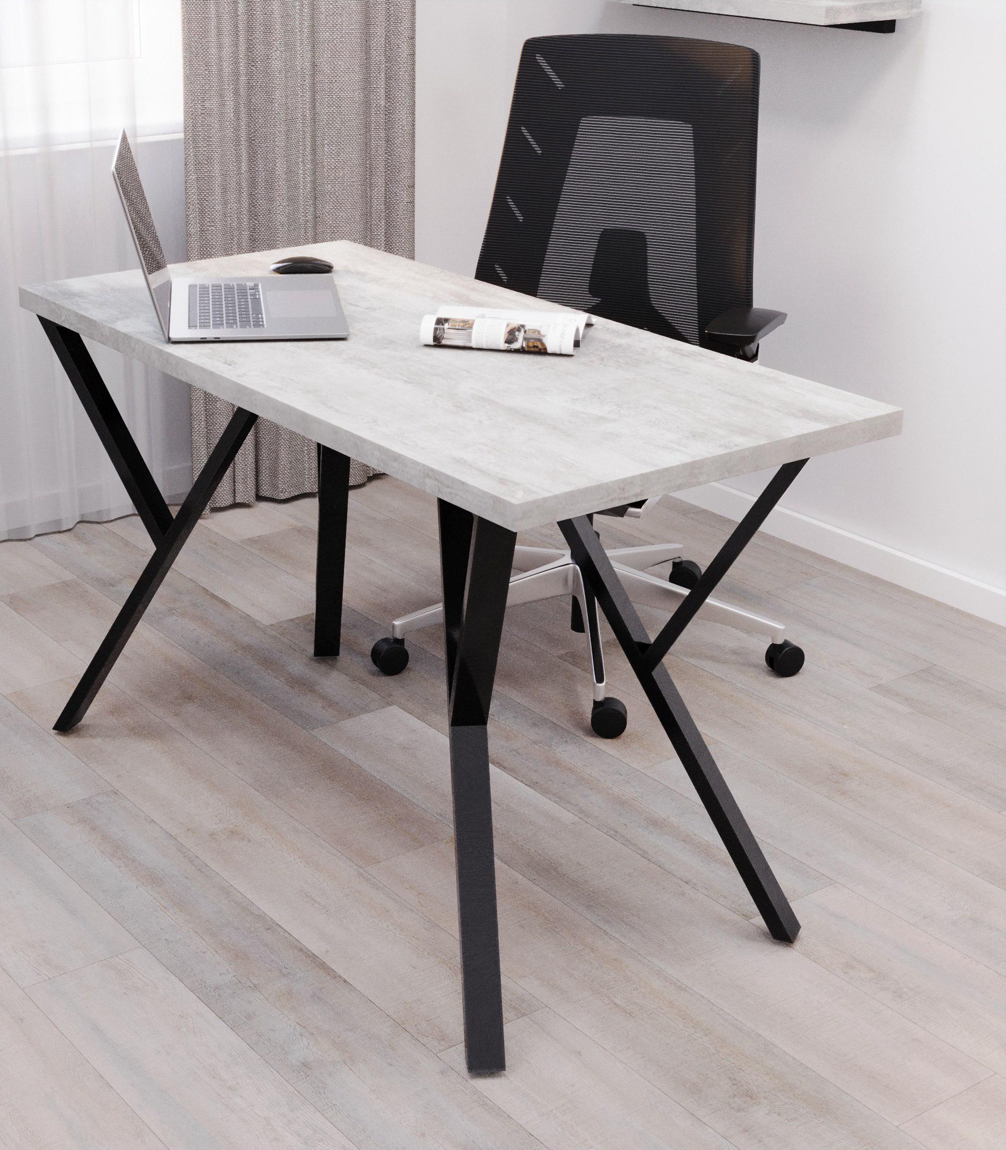 Стол письменный Loft Серия 5 1200х600х32 мм Урбан лайт (20179443)