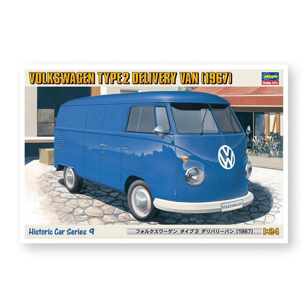 Збірна модель автомобіля - VW DELIVERY VAN 1967 - Hasegawa 21209