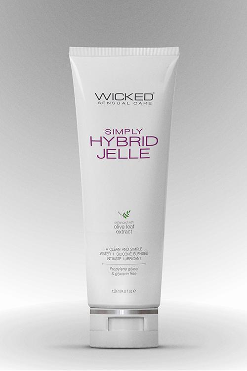 Лубрикант на водній/силіконовій основі WICKED SIMPLY Hybrid Jelle 120 мл - фото 6