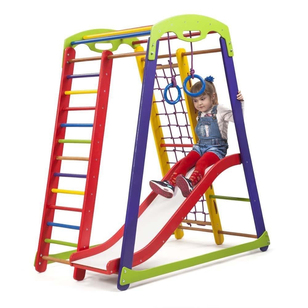 Детский спортивный уголок SportBaby Кроха-1 Plus 1 (kroxa-1-Plus-1-4)