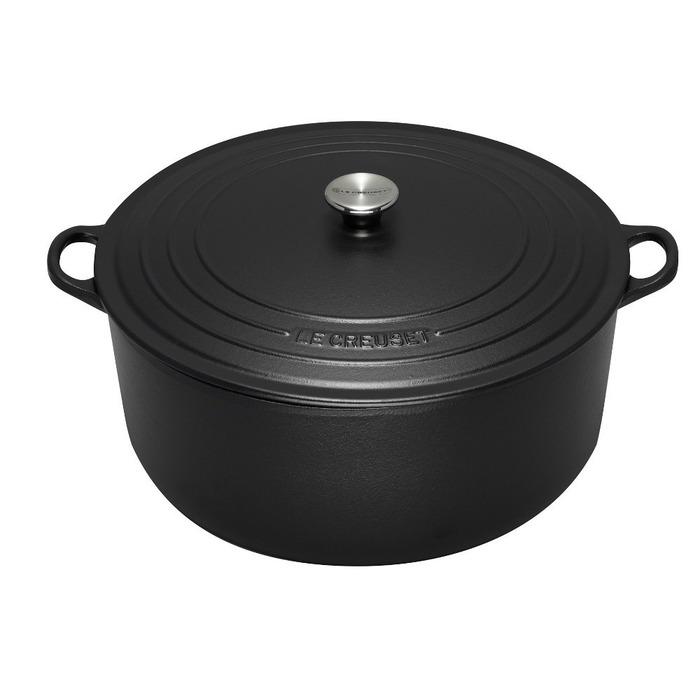 Кастрюля жаропрочная Le Creuset 34 см 12,3 л Черный