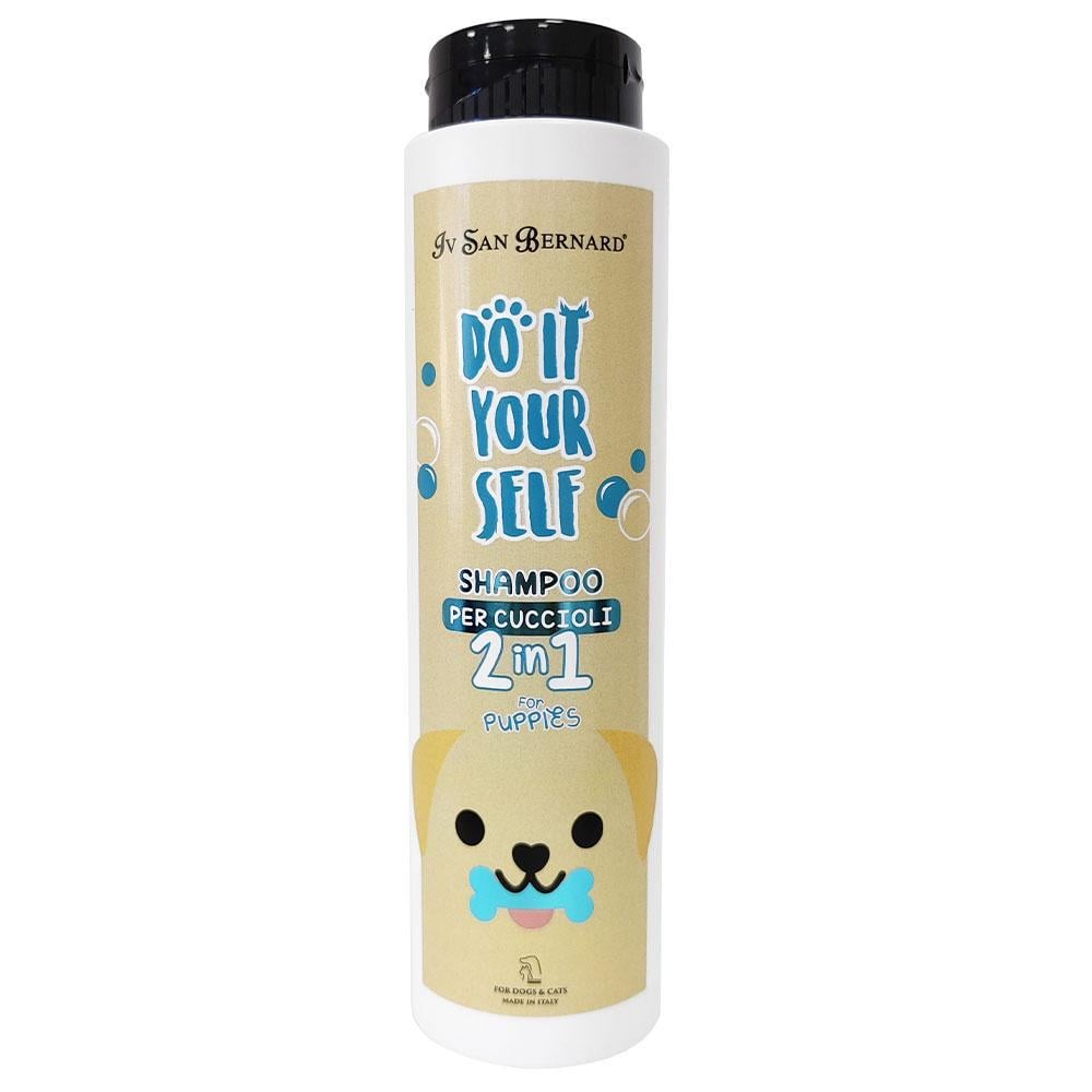 Шампунь-кондиціонер для цуценят та кошенят Iv San Bernard DIY Cuccioli 2in1 300 мл