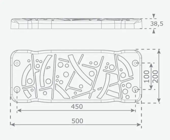 Качеля -сиденье для детей KBT Curve XL (101.010.006.001_batuNM) - фото 3