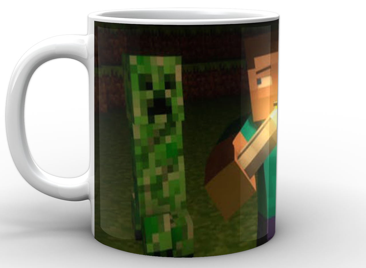 Чашка Gee! Minecraft Майнкрафт фонарик MС.02.038