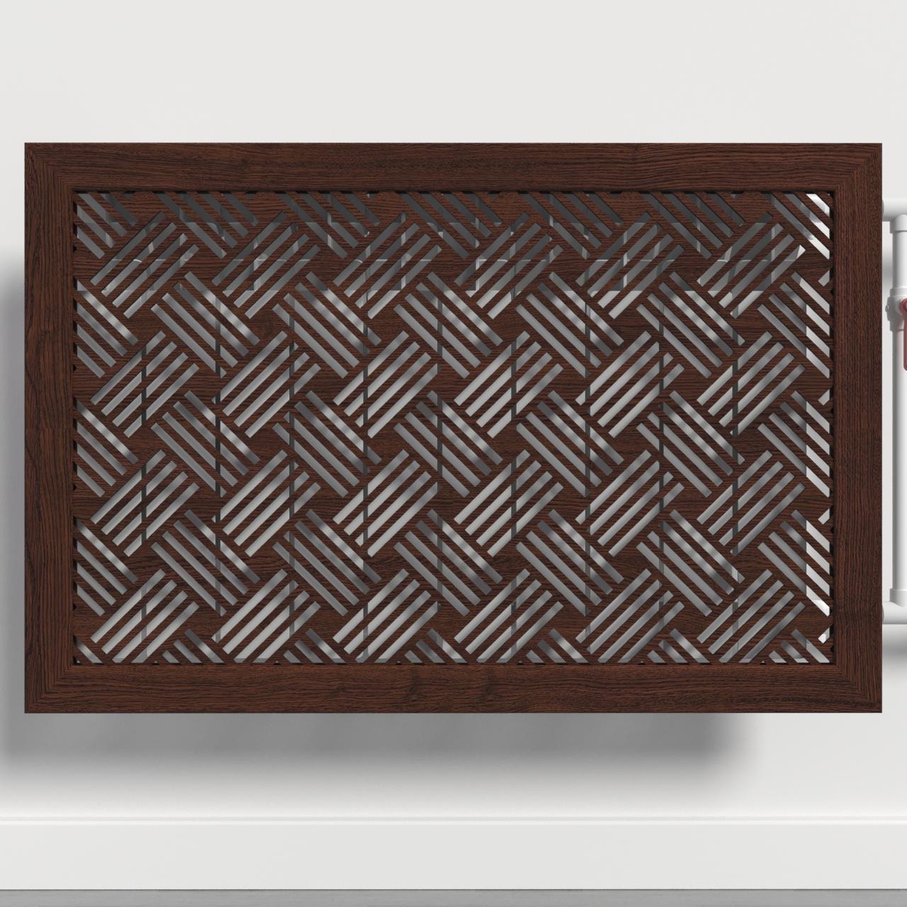 Решетка-экран на батарею SMARTWOOD 1200 мм Венге (R20314110) Решетка-экран на батарею SMARTWOOD 1200 мм Венге (R20314110)