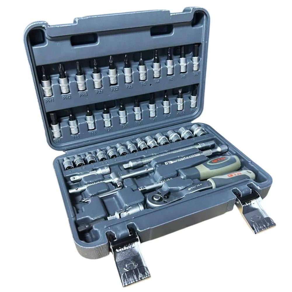 Набор инструментов в кейсе GTM GTS-046 46 предметов 1/4"