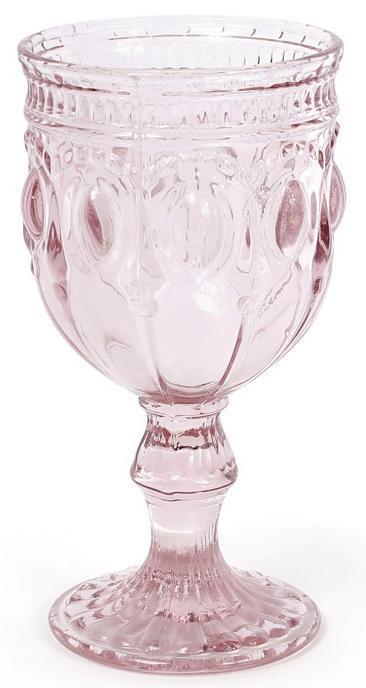 Набор бокалов винных Siena Toscana из стекла 6 шт. 280 мл Розовый