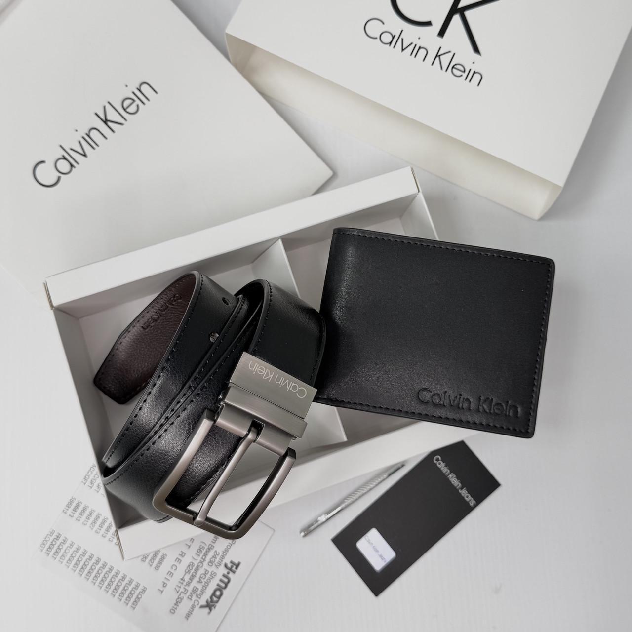 Кошелек и ремень в подарочной коробке (Ск 484 PTR)