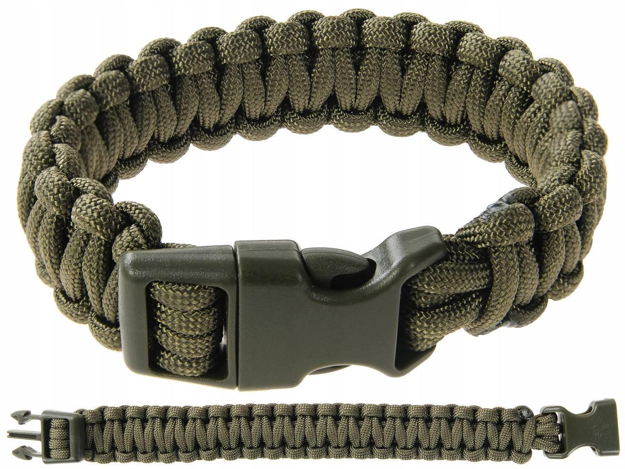 Браслет выживания Paracord Mil-Tec Olive - фото 2