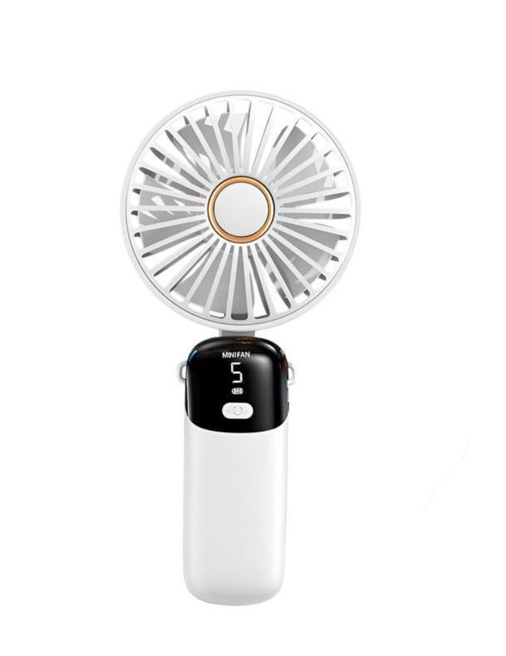Вентилятор портативный Mini Fan F56-2 Белый (30151455А)