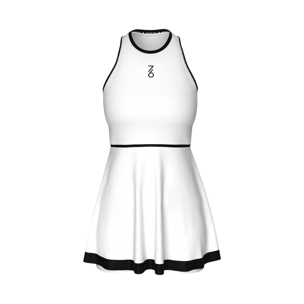Платье женское 7/6 Anna dress XXS Белый/Черный (DS7060-0602 XXS)
