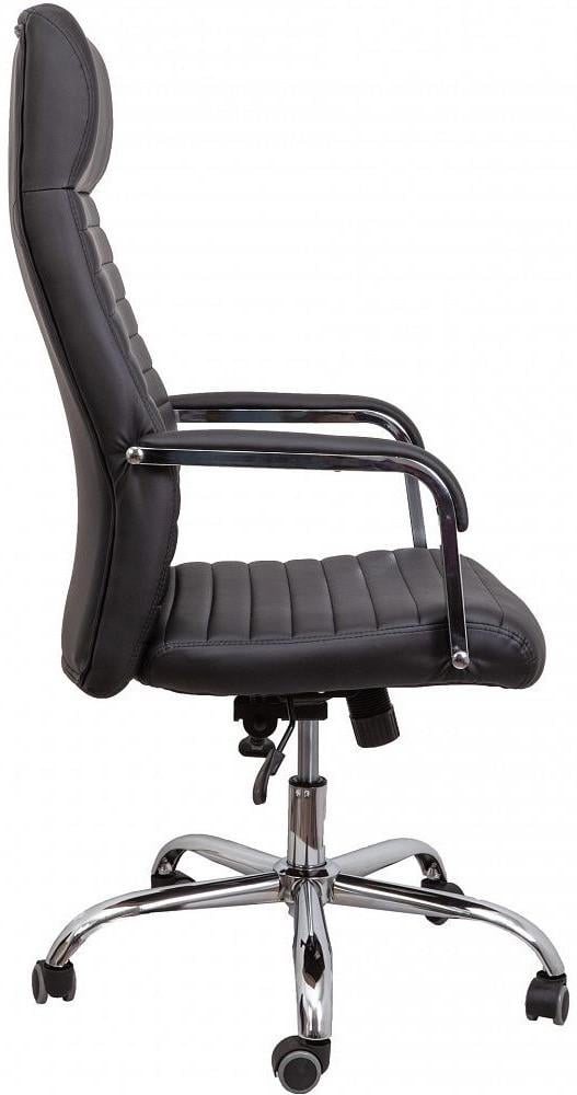 Кресло руководителя Техфорвард Зевс ANF эко-кожа крестовина хром Черный - фото 3 Кресло руководителя Техфорвард Зевс ANF эко-кожа крестовина хром Черный - фото 3