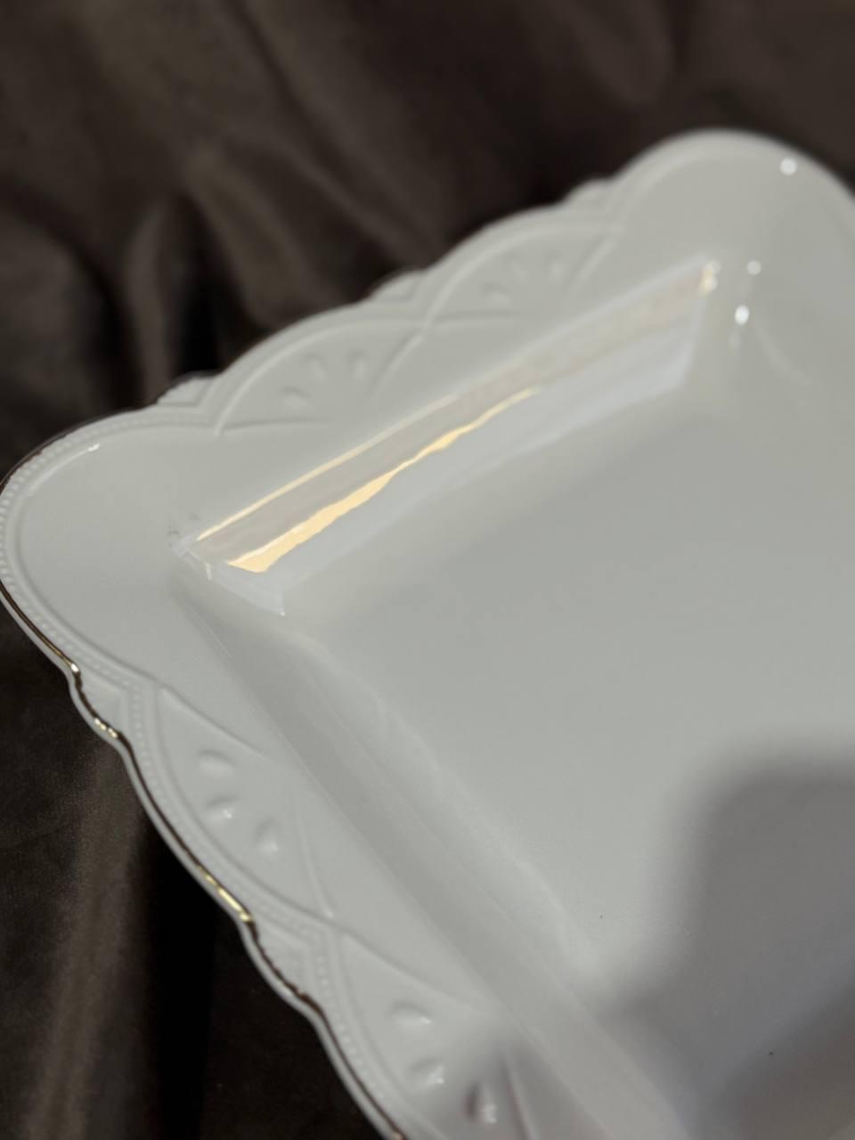 Тарілка супова YIWU HP-20-34 керамічна 22 см Білий (HP-20-34) - фото 2 Тарілка супова YIWU HP-20-34 керамічна 22 см Білий (HP-20-34) - фото 2