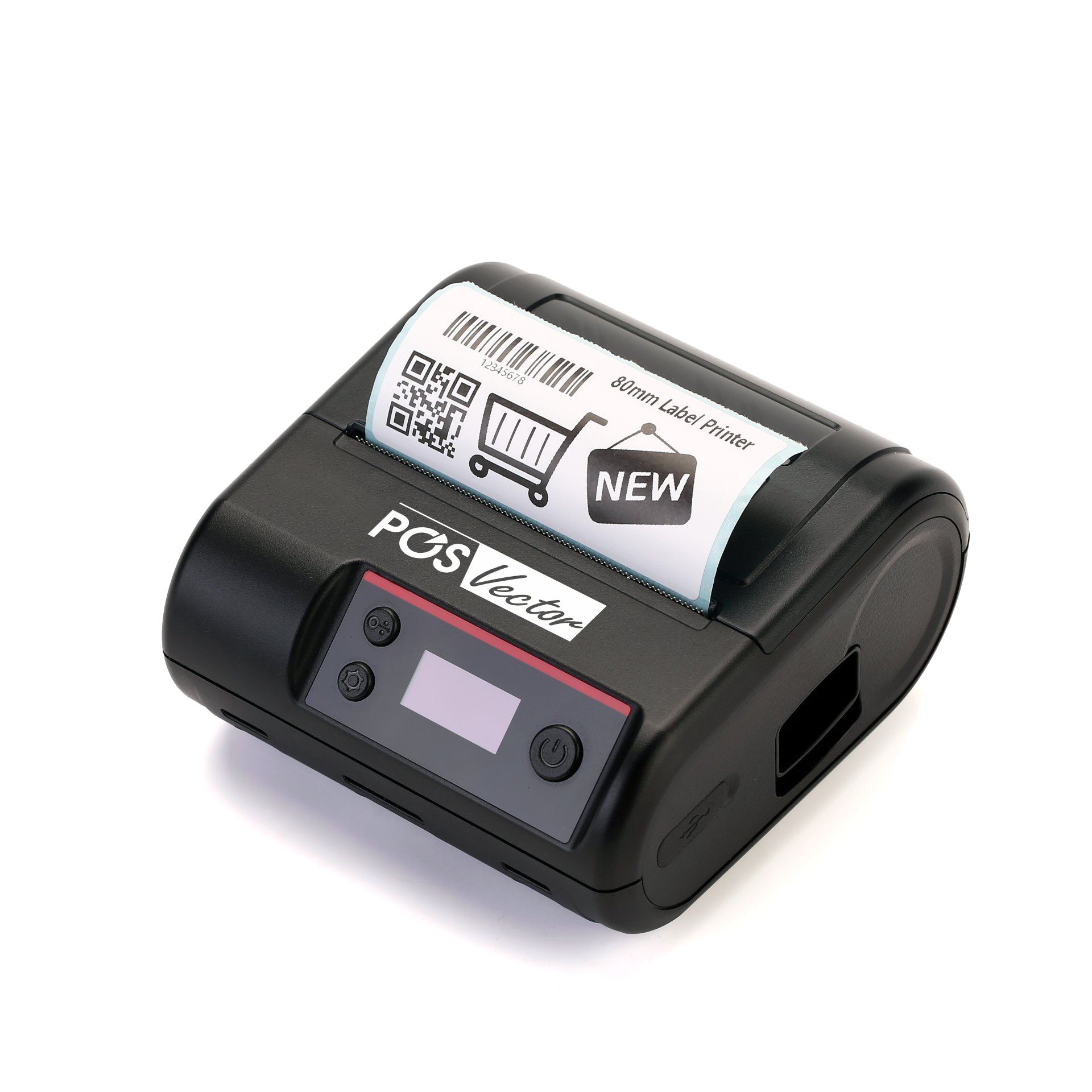 Принтер чеков и этикеток Портативный HQ300 Bluetooth/USB 80 мм на аккумуляторе (5e7b463b)