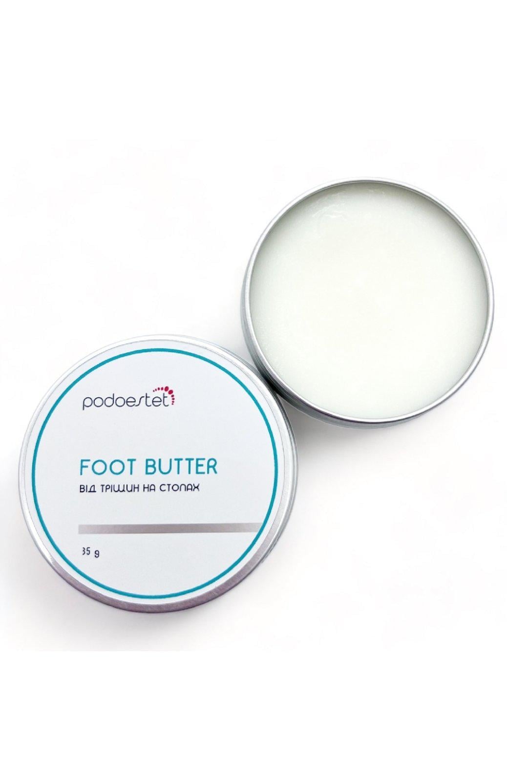 Баттер от трещин на стопах Podoestet Foot butter "Эвкалипт" 35 г