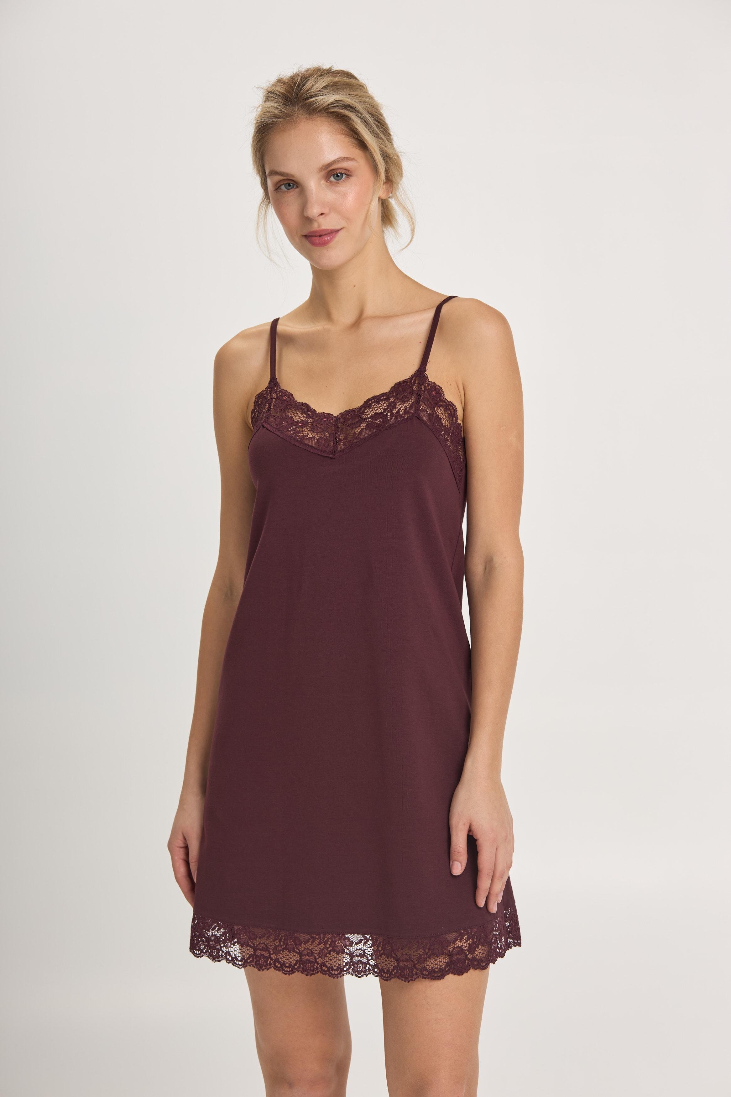 Ночная рубашка женская Ellen Laura ldk 112/63/01 S Бордовый Ночная рубашка женская Ellen Laura ldk 112/63/01 S Бордовый