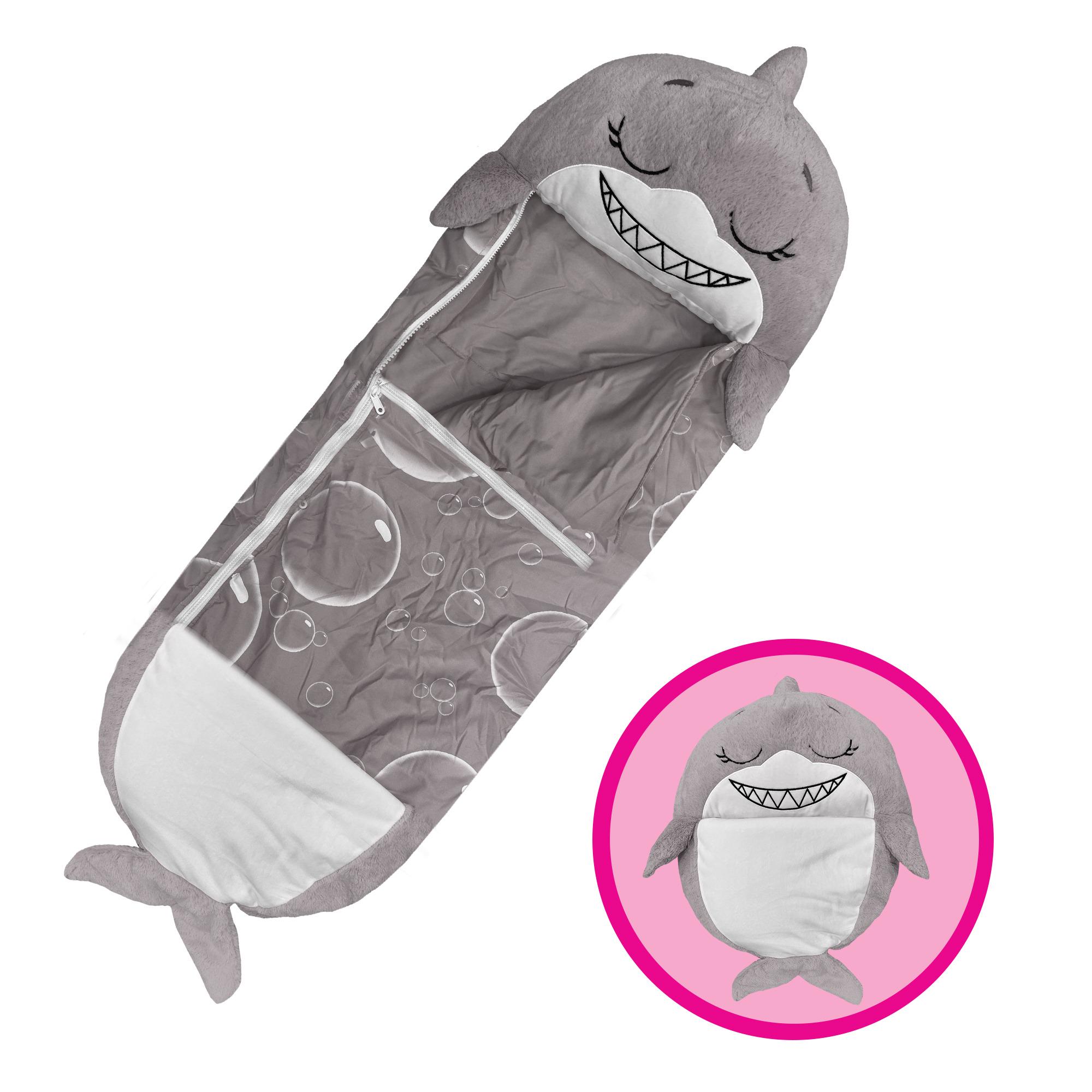 Спальний мішок дитячий Happy Nappers Shark 3в1 120 см (2cff62da) - фото 2