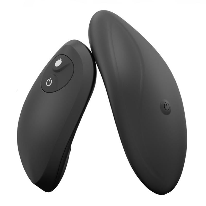 Вибратор клиторальный с подогревом в трусики Dorcel Discreet Vibe M 9,4 см Черный (41686)