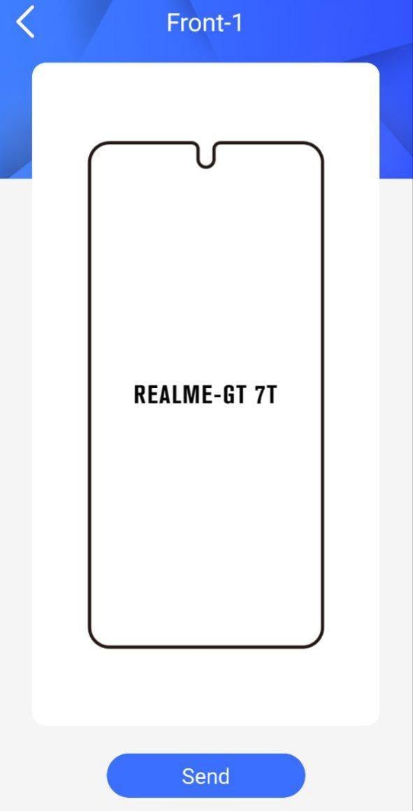 Защитная гидрогелевая пленка Realme GT 7T - фото 2 Защитная гидрогелевая пленка Realme GT 7T - фото 2