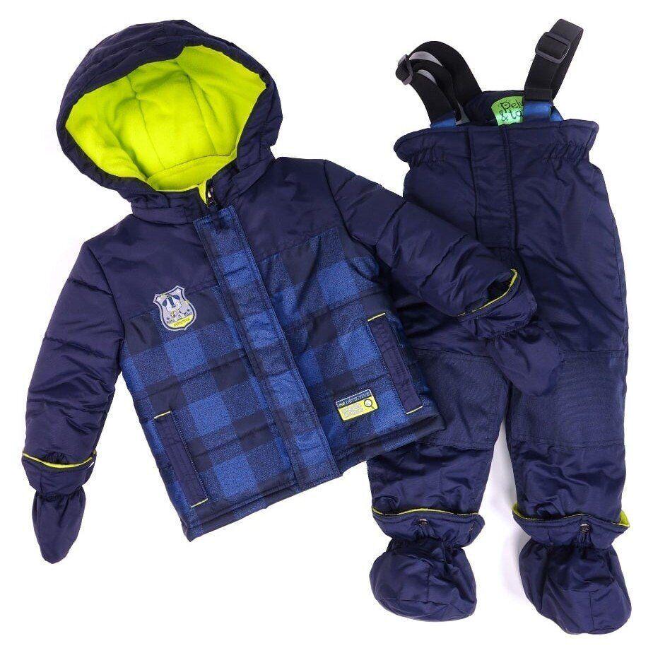 Детский зимний комплект для мальчика Peluche&Tartine F16M23BG 96-104 см Синий (F16M23BG-Fjord-3) Детский зимний комплект для мальчика Peluche&Tartine F16M23BG 96-104 см Синий (F16M23BG-Fjord-3)